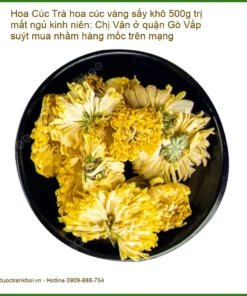 Trà hoa cúc vàng sấy khô 500g trị mất ngủ - Bán Giao nhanh TPHCM