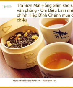 Trà Sơn Mật Hồng Sâm khô sạch 1kg - Địa chỉ Bán Giao nhanh TPHCM
