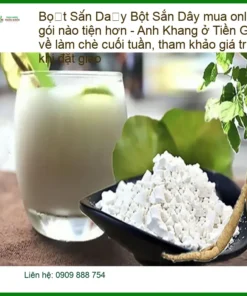 Bột Sắn Dây 500g nguyên chất làm chè cuối tuần - Địa chỉ Bán Giao nhanh TPHCM