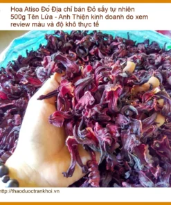 Hoa Atiso Đỏ sấy tự nhiên 500g Tên Lửa - Địa chỉ Bán Giao nhanh TPHCM