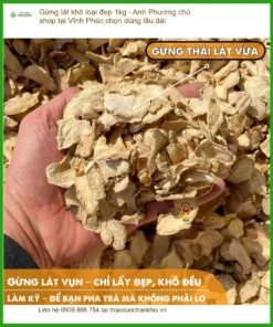 Gừng lát khô loại đẹp 1kg - Anh Phương chủ shop tại Vĩnh Phúc chọn dùng lâu dài - Địa chỉ Bán Giao nhanh TPHCM