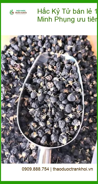 Hắc Kỷ Tử 1kg bán lẻ sỉ Anh Nhật Quang - Đơn vị bán có sẵn tại TPHCM