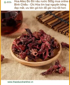 Hoa Atiso Đỏ nấu nước 500g nguyên bông - Địa chỉ bán sỉ lẻ giao nhanh TPHCM