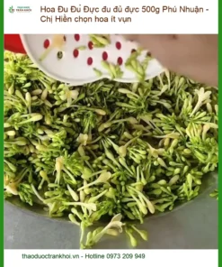 Hoa đu đủ đực 500g Phú Nhuận - Chị Hiền chọn hoa ít vụn - Sỉ lẻ TPHCM