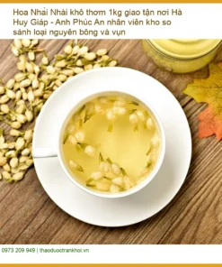 Hoa Nhài khô thơm 1kg - Địa chỉ bán sỉ lẻ Hoa Nhài khô thơm giao nhanh tại TPHCM