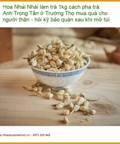 Hoa Nhài làm trà 1kg cho quà tặng người thân - Địa chỉ bán giao nhanh TPHCM