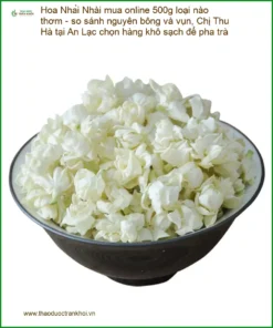 Hoa Nhài mua online 500g loại nào thơm - Địa chỉ Bán Giao nhanh TPHCM