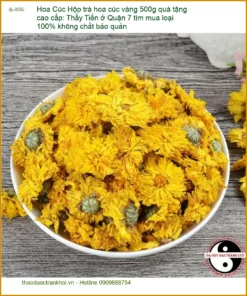 Hộp trà hoa cúc vàng 500g quà tặng cao cấp - Địa chỉ Bán Giao nhanh TPHCM