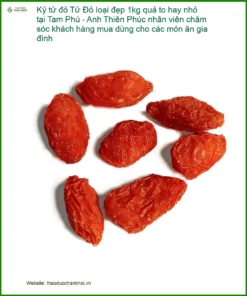Kỷ Tử Đỏ loại đẹp 1kg quả to/nhỏ tại Tam Phú - Đơn vị Bán Giao nhanh TPHCM