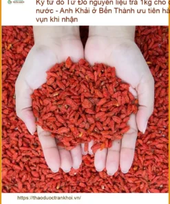 Kỷ Tử Đỏ nguyên liệu trà 1kg cho quán nước - Địa chỉ bán giao nhanh TPHCM