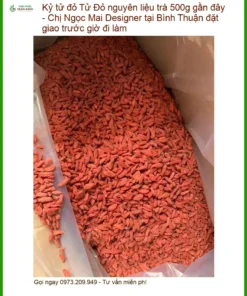 Kỷ Tử Đỏ nguyên liệu trà 500g gần đây - Địa chỉ Bán Giao nhanh tại TPHCM