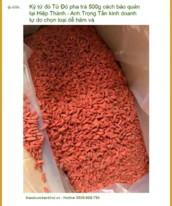 Kỷ Tử Đỏ pha trà 500g Hiệp Thành - Địa chỉ Bán Sỉ lẻ Giao nhanh TPHCM