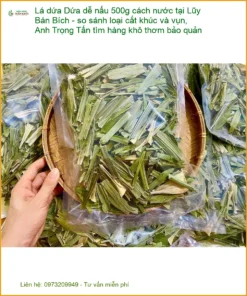 Lá Dứa Khô 500g Dễ Nấu Thơm Ngon - Địa chỉ bán giao nhanh TPHCM