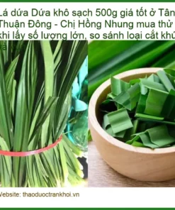Lá Dứa khô sạch 500g - Địa chỉ bán sỉ lẻ giao nhanh tại Tân Thuận Đông, TPHCM