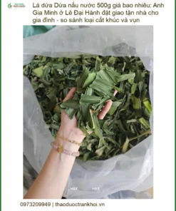 Lá Dứa nấu nước 500g tại Lê Đại Hành, TPHCM - Đơn vị cung cấp có sẵn