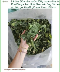 Lá Dứa nấu nước 500g mua online An Phú Đông - Địa chỉ bán giao nhanh tại TPHCM