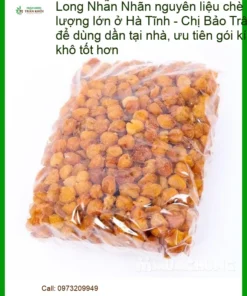 Long Nhãn nguyên liệu chè 500g - Địa chỉ bán sỉ lẻ giao nhanh TPHCM