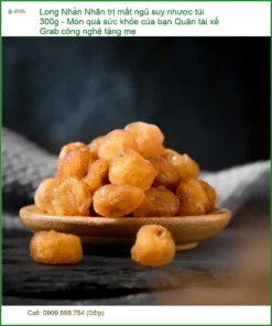 Long Nhãn trị mất ngủ suy nhược túi 300g - Địa chỉ bán giao nhanh TPHCM