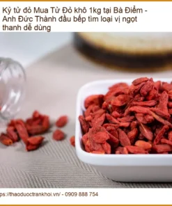 Kỷ Tử Đỏ khô 1kg vị ngọt thanh dễ dùng - Địa chỉ bán giao nhanh TPHCM