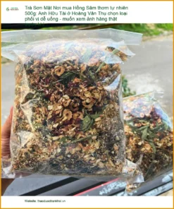 Trà Sơn Mật Hồng Sâm thơm tự nhiên 500g - Địa chỉ bán giao nhanh TPHCM
