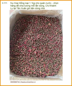 Nụ Hoa Hồng loại 1 1kg cho quán nước - Đơn vị cung cấp có sẵn TPHCM