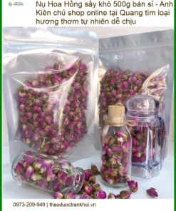 Nụ Hoa Hồng sấy khô 500g bán sỉ - Địa chỉ cung cấp giao nhanh TPHCM