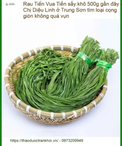 Rau Tiến Vua sấy khô 500g cọng giòn không vụn - Giao nhanh TPHCM