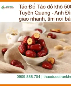 Táo đỏ khô 500g cách nấu chè ở Tuyên Quang - Địa chỉ Bán Giao nhanh tại TPHCM