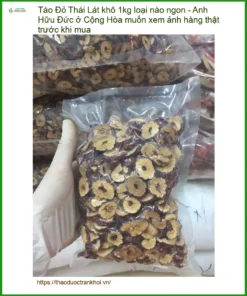 Táo Đỏ Lát khô 1kg loại nào ngon - Địa chỉ Bán Táo Đỏ Giao nhanh TPHCM