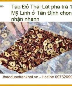 Táo Đỏ Lát pha trà 1kg chất lượng cao tại TPHCM - Địa chỉ bán giao nhanh