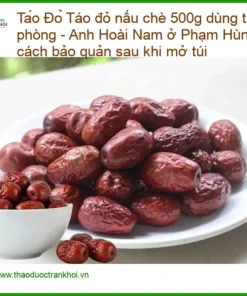 Táo đỏ nấu chè 500g dùng tại văn phòng - Địa chỉ bán giao nhanh TPHCM