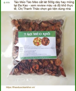 Táo Mèo cắt lát 500g Đa Kao tiện dùng - Đơn vị Cung cấp Có sẵn tại TPHCM