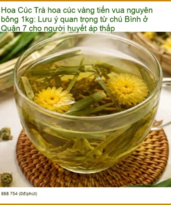 Trà hoa cúc vàng tiến vua nguyên bông - Địa chỉ Bán Giao nhanh TPHCM
